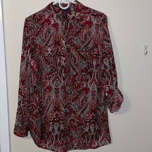 Tommy Hillfiger button down blouse